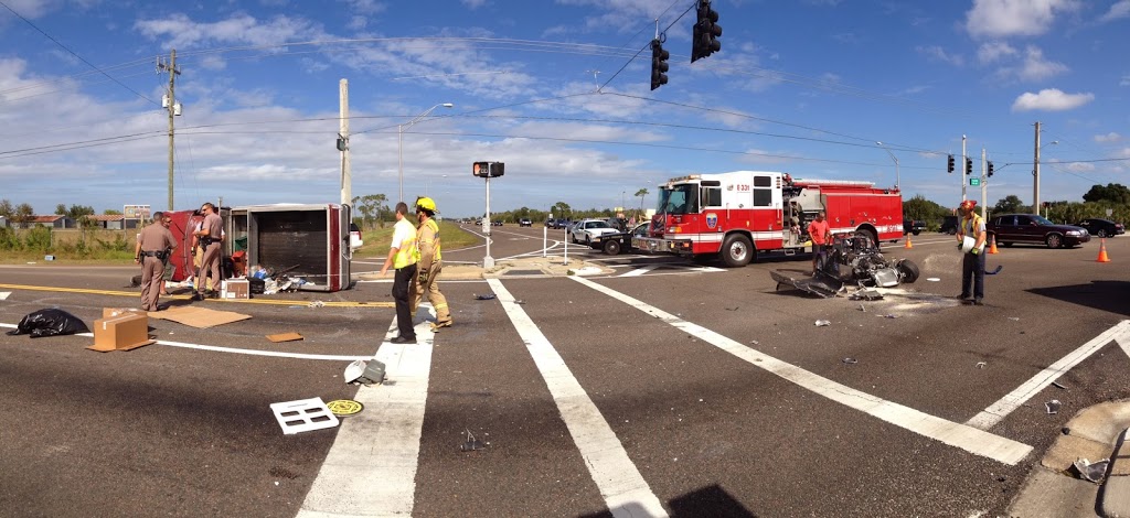 Crash on 301 & Tallevast, Sarasota, FL