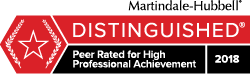 Martindale-Hubbell Distinguished Rating