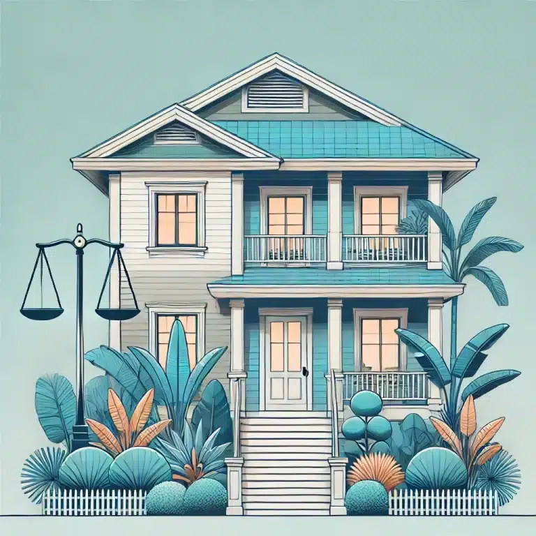 An image of a Florida-style home with a clean and professional design.