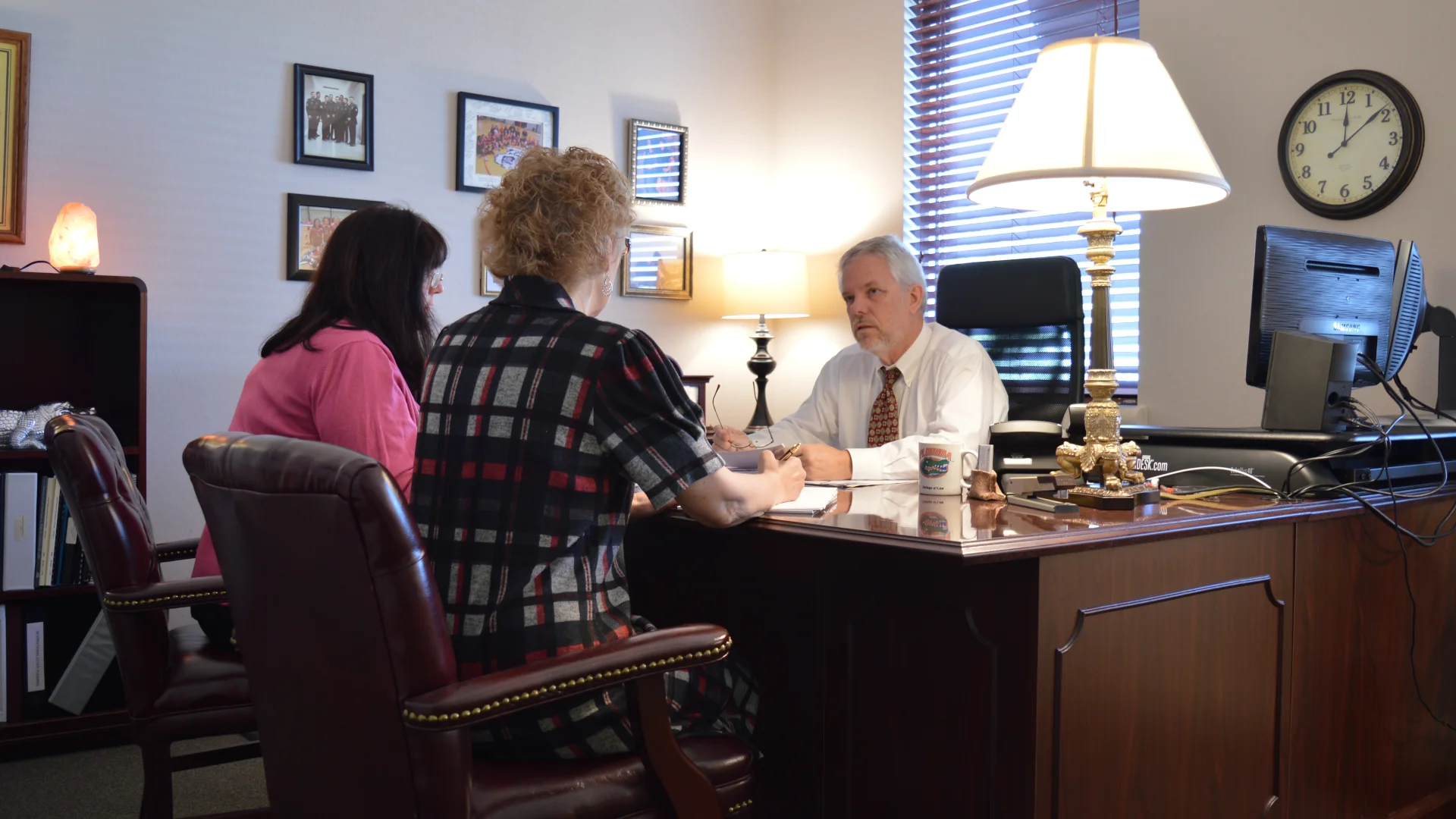 Bart Scovill staff meeting at the University Park office.